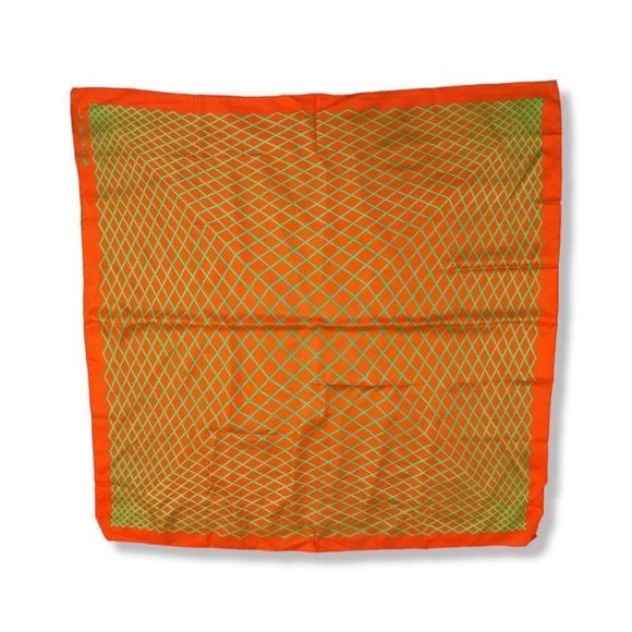 VINTAGE ANUSZKIEWICZ SILK SCARF - Picture 3 of 4